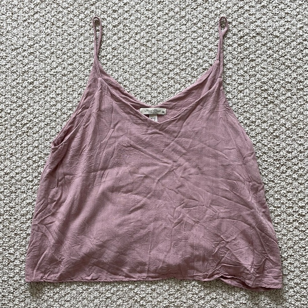 mauve loose fit cami sz m